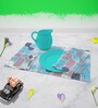 Retro Style   Multicolor (18 x 12) Cotton Canvas (Set of 6) Table Placemat
