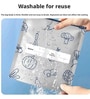 Reusable Aluminum Foil Food Storage Bag