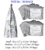 Reusable Aluminum Foil Food Storage Bag