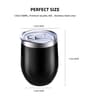 Vaccum Insulated Stainless Steel Coffee Mug with Spill Proof Lid & Straw (Assorted)