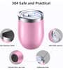 Vaccum Insulated Stainless Steel Coffee Mug with Spill Proof Lid & Straw (Assorted)