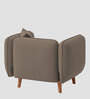 Reva Fabric 1 Seater Sofa in Hazel Beige Colour