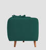 Reva Fabric 1 Seater Sofa in Sage Green Colour