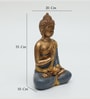 Revata Flower Blessing Buddha Table Decor in(Blue Color