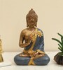 Revata Flower Blessing Buddha Table Decor in(Blue Color