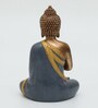 Revata Flower Blessing Buddha Table Decor in(Blue Color