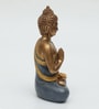 Revata Flower Blessing Buddha Table Decor in(Blue Color