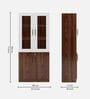 Reverie 2 Door Book Case in Brown Colour