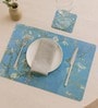Reversible PVC Placemats & Coasters Set of 6