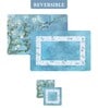 Reversible PVC Placemats & Coasters Set of 6