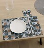 Reversible PVC Placemats & Coasters Set of 6
