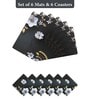 Reversible PVC Placemats & Coasters Set of 6