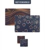 Reversible PVC Placemats & Coasters Set of 6