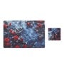 Reversible PVC Placemats & Coasters Set of 6