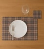 Reversible PVC Placemats & Coasters Set of 6