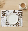 Reversible PVC Placemats & Coasters Set of 6