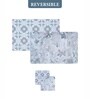 Reversible PVC Placemats & Coasters Set of 6