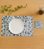 Reversible PVC Placemats & Coasters Set of 6