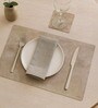 Reversible PVC Placemats & Coasters Set of 6