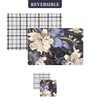 Reversible PVC Placemats & Coasters Set of 6