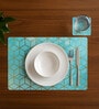 Reversible PVC Placemats & Coasters Set of 6