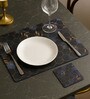 Reversible PVC Placemats & Coasters Set of 6