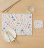 Reversible PVC Placemats & Coasters Set of 6