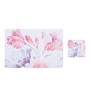 Reversible PVC Placemats & Coasters Set of 6