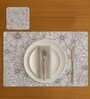 Reversible PVC Placemats & Coasters Set of 6