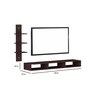 Revolt TV Unit in Wenge Finish