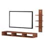 Revolt TV Unit in Walnut Finish for TVs up to 55"