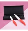Metallic Red Ceramic (Set of 2) Kitchen Knife