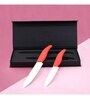 Metallic Red Ceramic (Set of 2) Kitchen Knife
