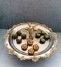 Revolving Angel Silver  Stainless steel & Brass Appetizer Platter