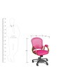 Revolving Chair in Pink Colour