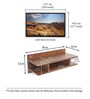 Reynold TV Unit in Walnut Finish for TVs up To 32"