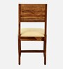 Rezzan Sheesham Wood 6 Seater Dining Set In Scratch Resistant Rustic Teak Finish