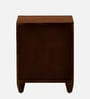 Rezzan Sheesham Wood Bedside Table In Scratch Resistant Provincial Teak Finish With Drawers