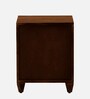 Rezzan Sheesham Wood Bedside Table In Scratch Resistant Provincial Teak Finish With Drawers