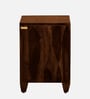 Rezzan Sheesham Wood Bedside Table In Scratch Resistant Provincial Teak Finish With Drawers
