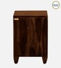 Rezzan Sheesham Wood Bedside Table In Scratch Resistant Provincial Teak Finish With Drawers