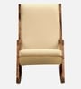 Rezzan Sheesham Wood Rocking Chair In Scratch Resistant Rustic Teak Finish