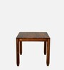 Rezzan Sheesham Wood 6 Seater Dining Set In Scratch Resistant Rustic Teak Finish