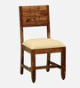 Rezzan Sheesham Wood 6 Seater Dining Set In Scratch Resistant Rustic Teak Finish