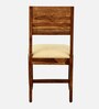 Rezzan Sheesham Wood 6 Seater Dining Set In Scratch Resistant Rustic Teak Finish