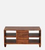 Rezzan Sheesham Wood Coffee Table in Scratch Resistant Honey Oak Finish