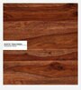 Rezzan Sheesham Wood Shoe Rack With Seating In Scratch Resistant Rustic Teak Finish
