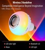 RGB LED Bulb with Bluetooth Speaker Smart Decorative Bulb (White)