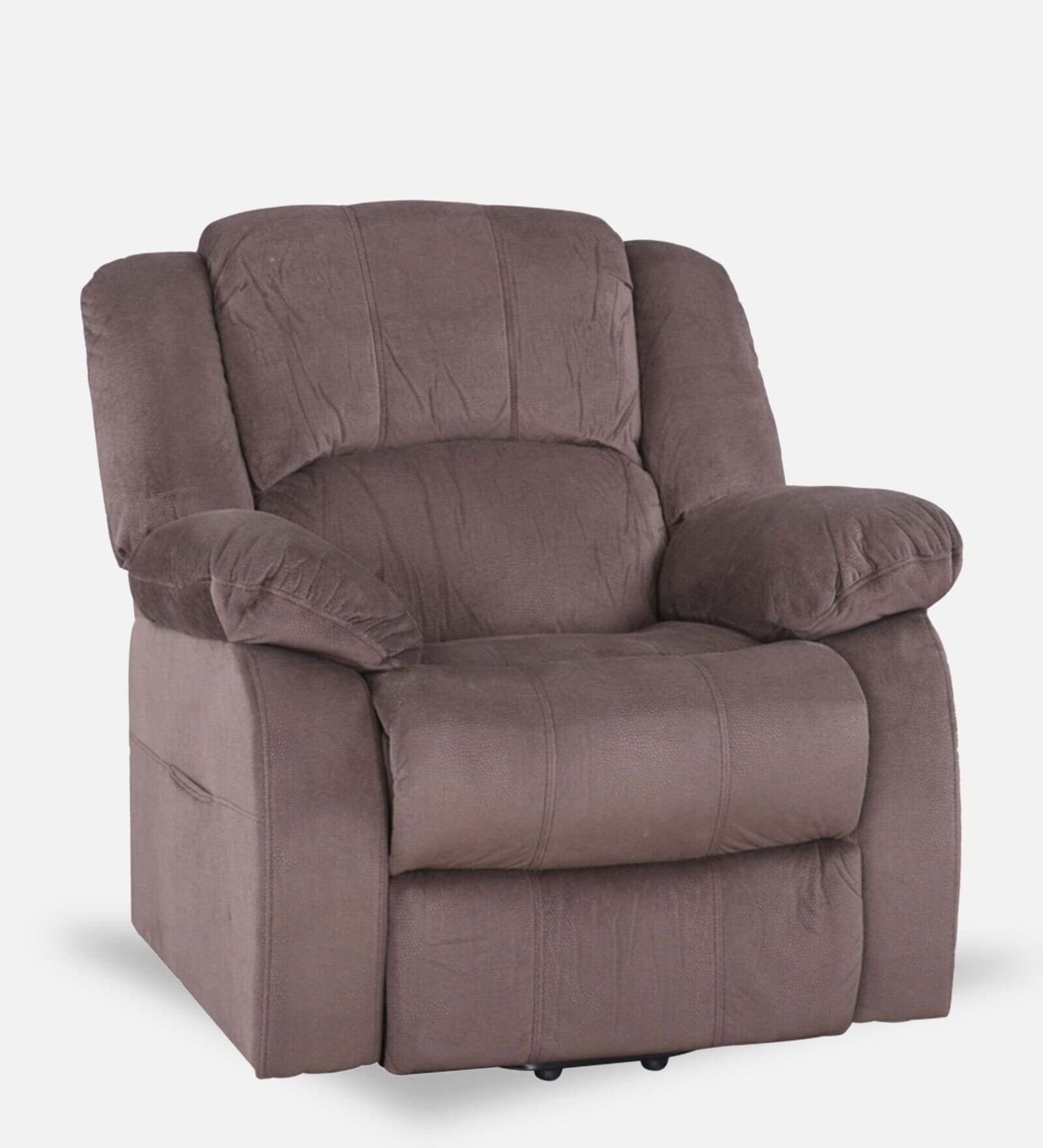 Rhea 1 Seater Recliner in Brown Colour