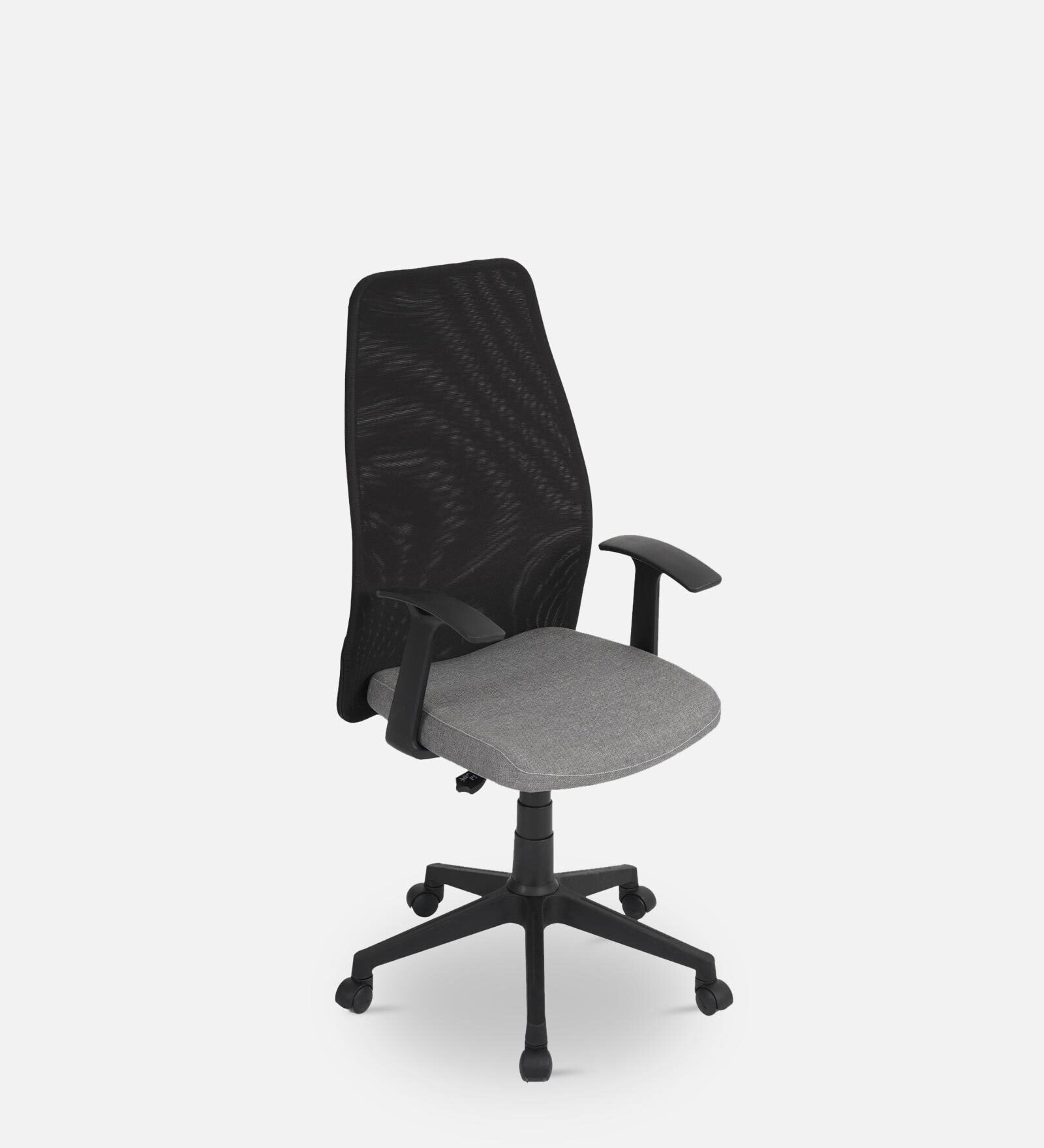 Rhine High Back Ergonomic Chair in Grey & Black Colour